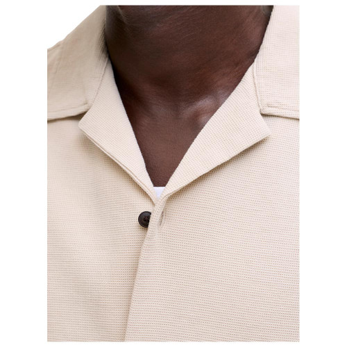Jack & Jones Ανδρικό πουκάμισο Global Waffle Resort Shirt